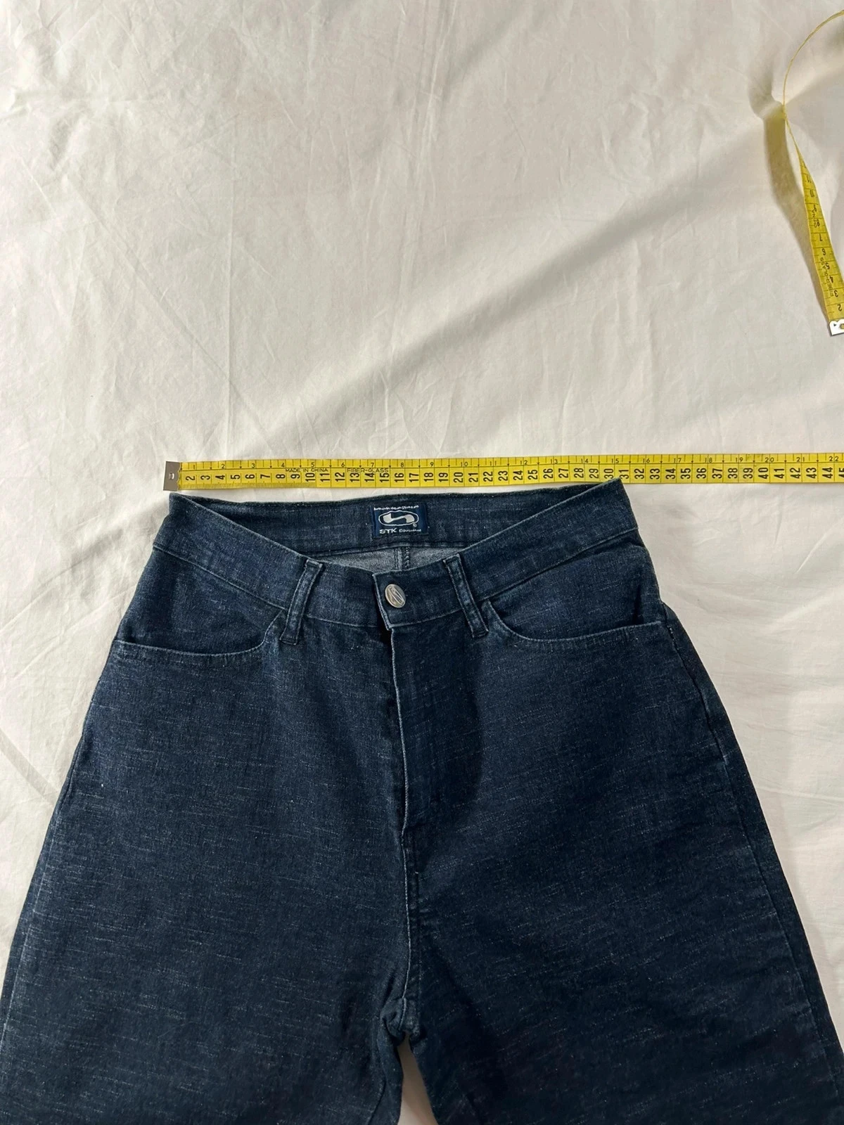 Pantalón vaquero azul marino stk – photo 9